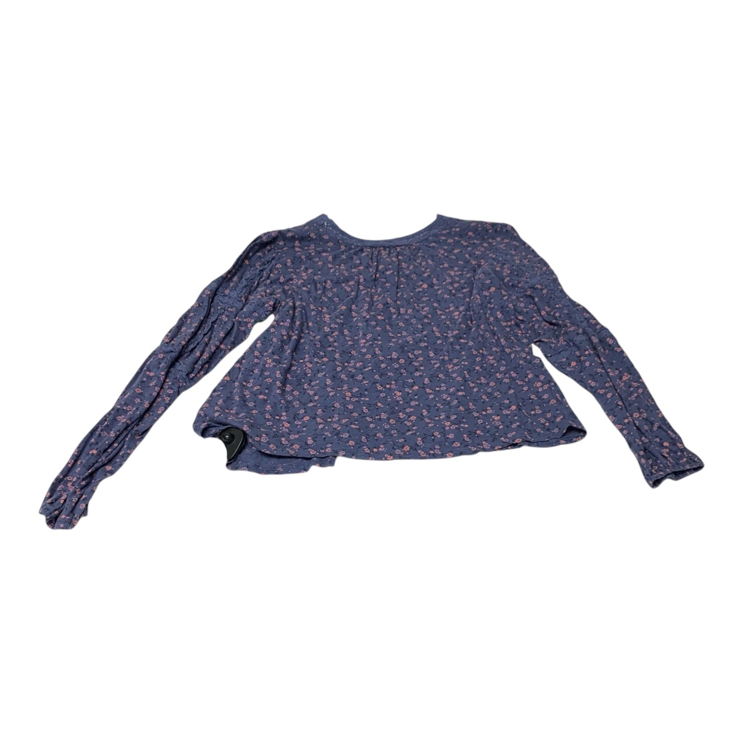 Top Long Sleeve By Lucky Brand In Blue, Size: Xl