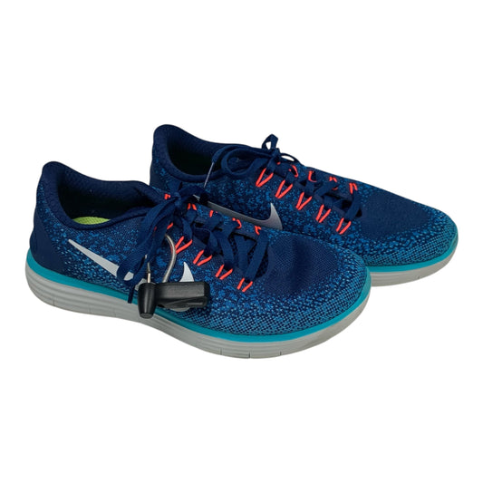 Shoes Athletic By Nike In Blue, Size: 6