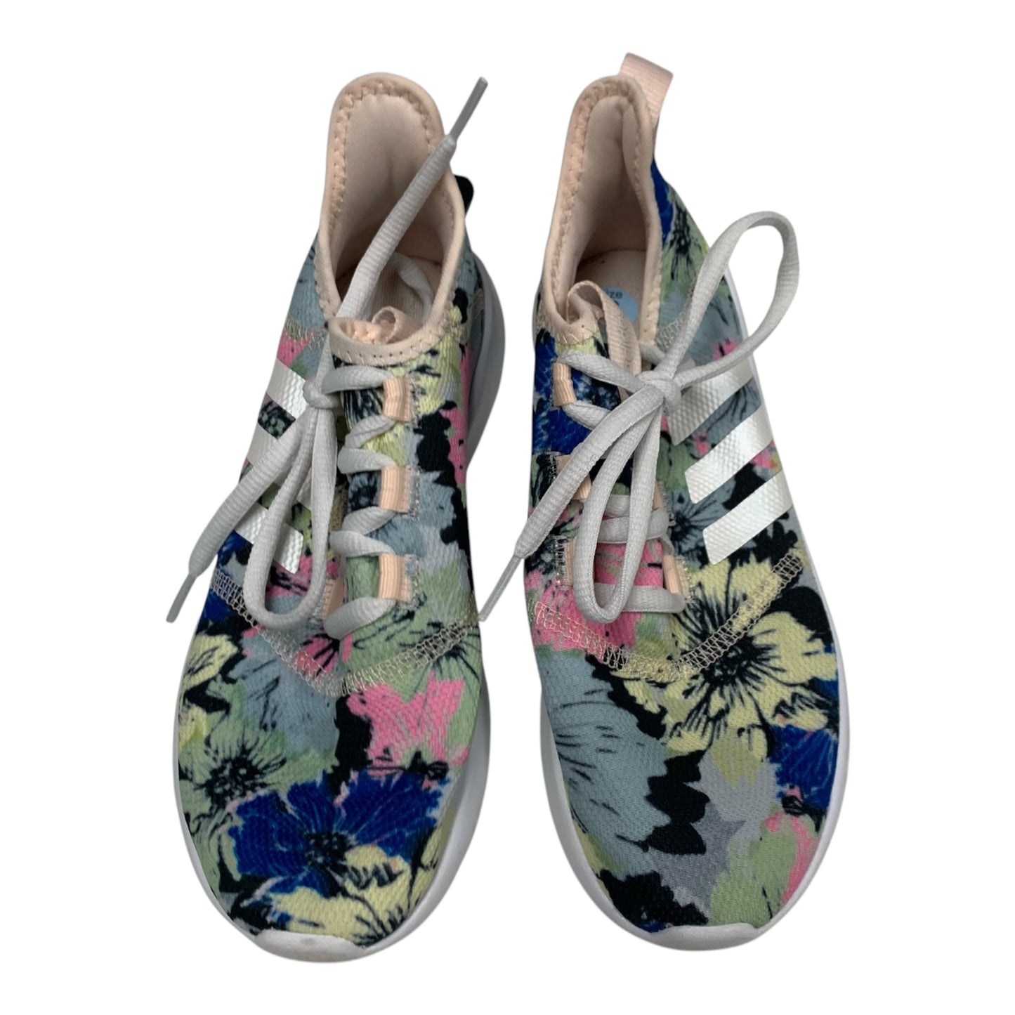 Shoes Athletic By Adidas In Floral Print, Size: 6