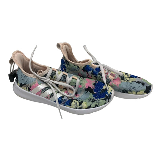 Shoes Athletic By Adidas In Floral Print, Size: 6