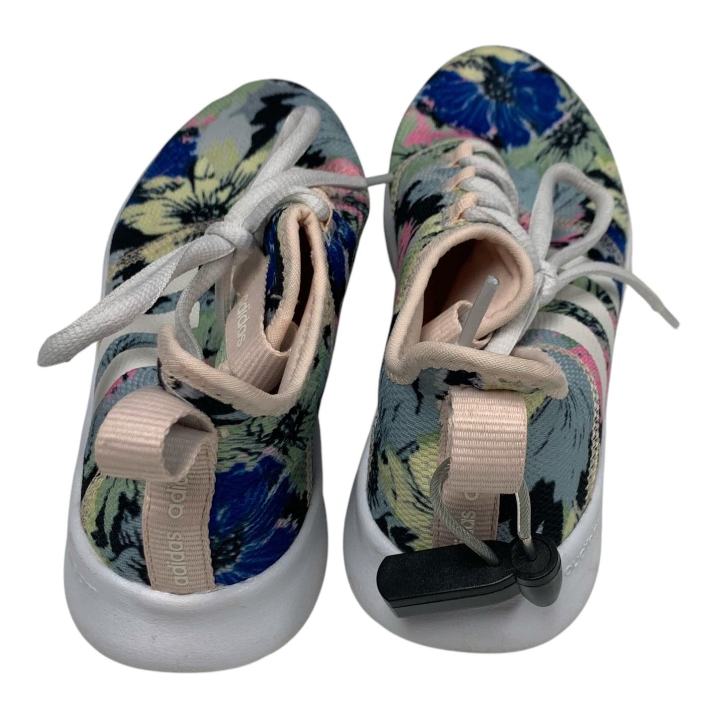 Shoes Athletic By Adidas In Floral Print, Size: 6