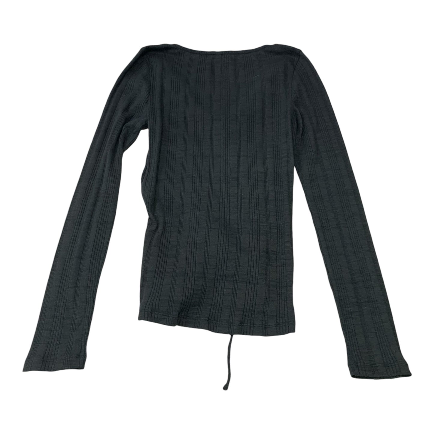 Top Long Sleeve By Pilcro In Black, Size: S