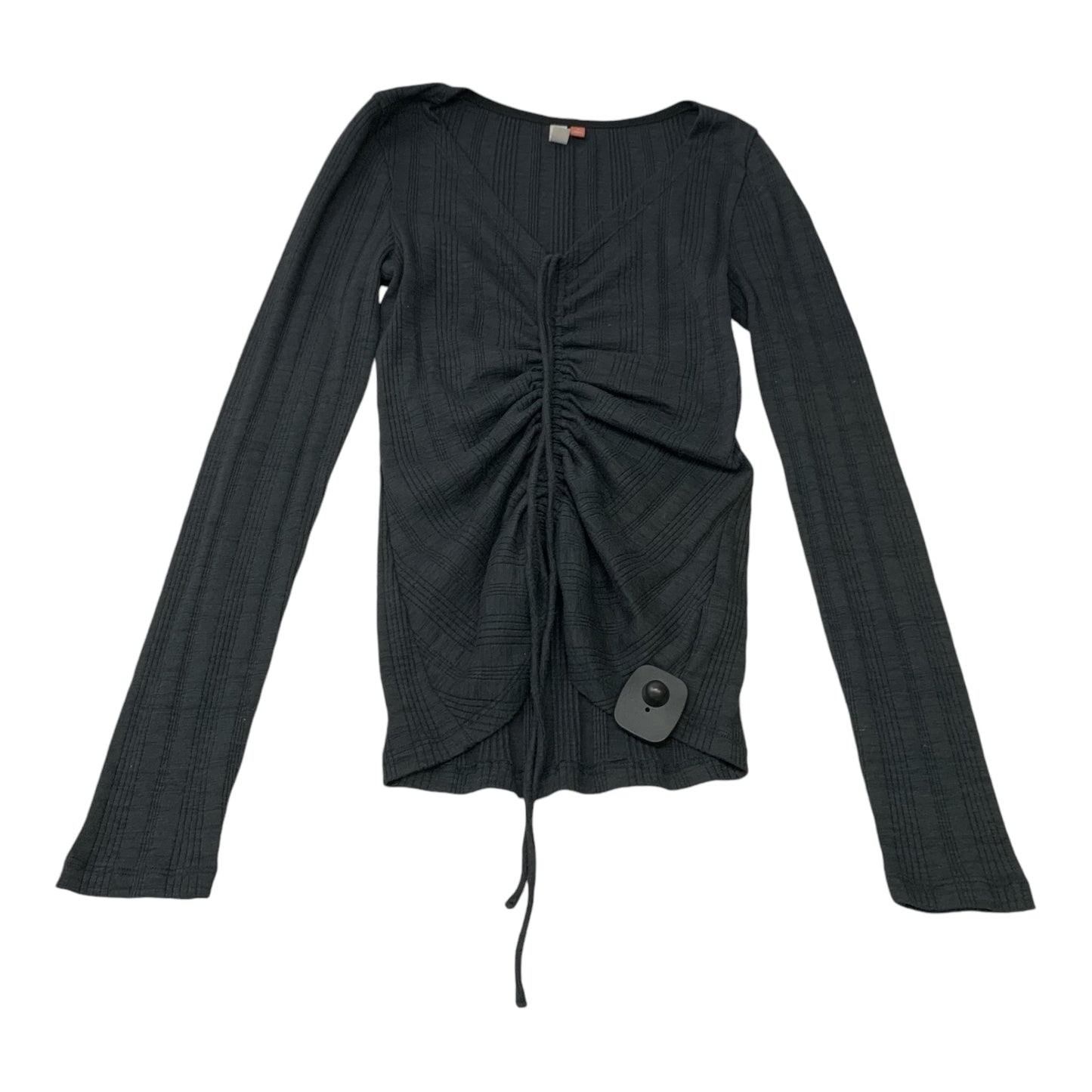 Top Long Sleeve By Pilcro In Black, Size: S