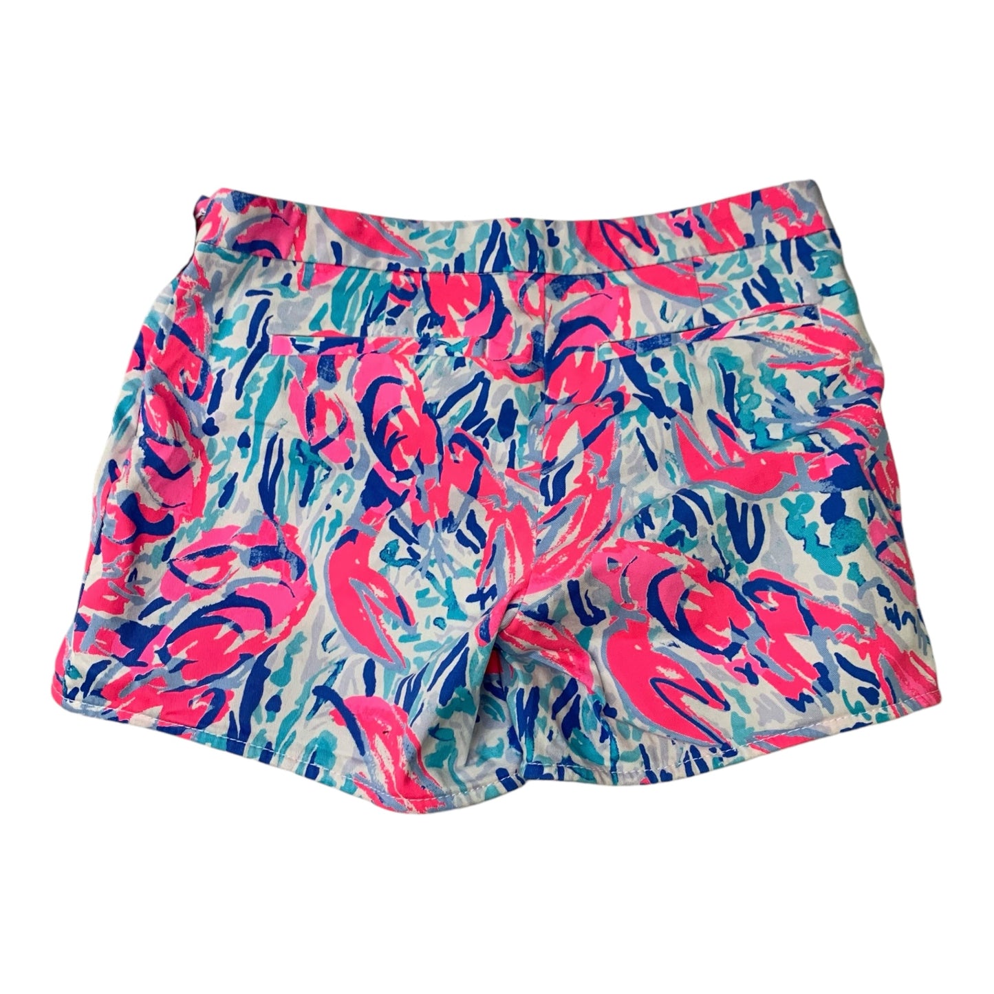 Shorts Designer By Lilly Pulitzer In Blue & Pink, Size: 0