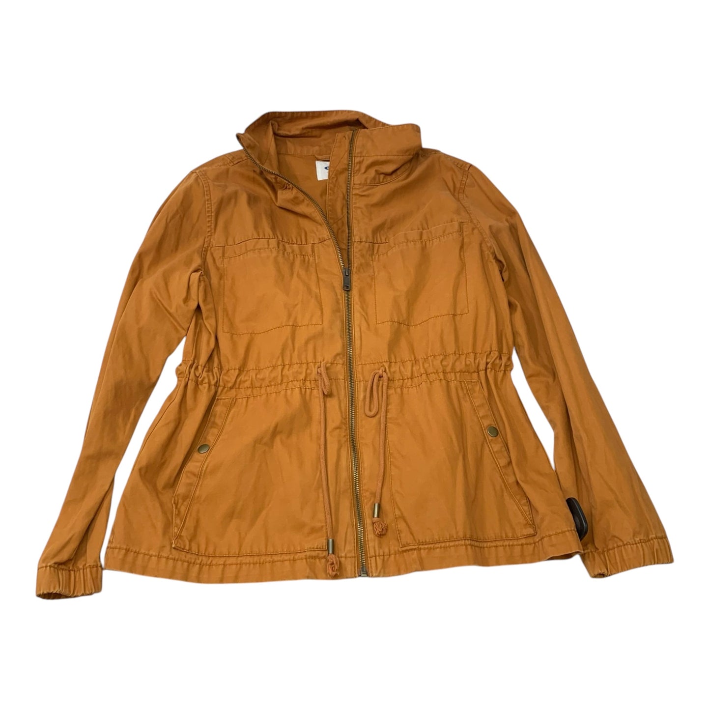 Jacket Utility By Old Navy In Orange, Size: L