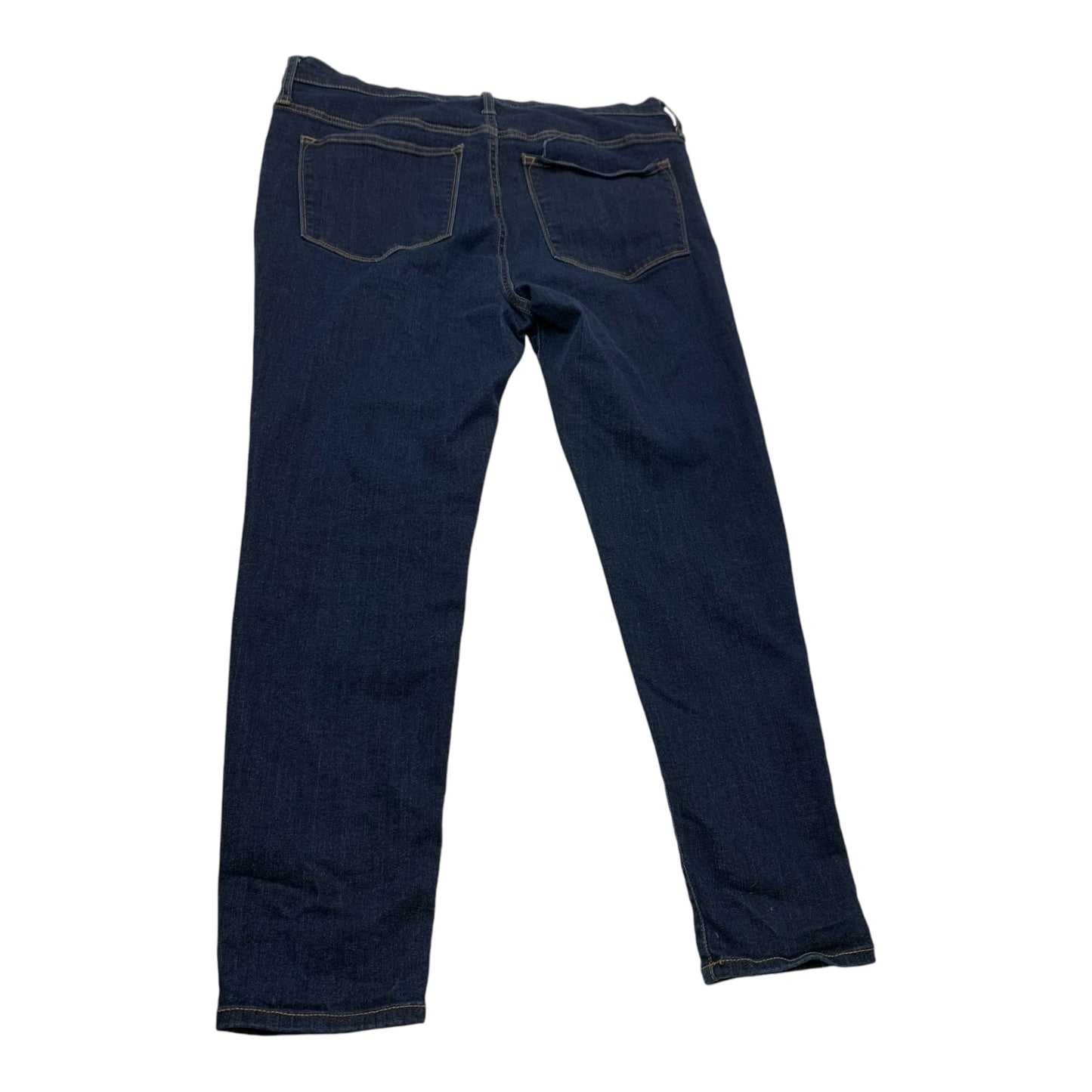 Jeans Skinny By J. Crew In Blue Denim, Size: 16