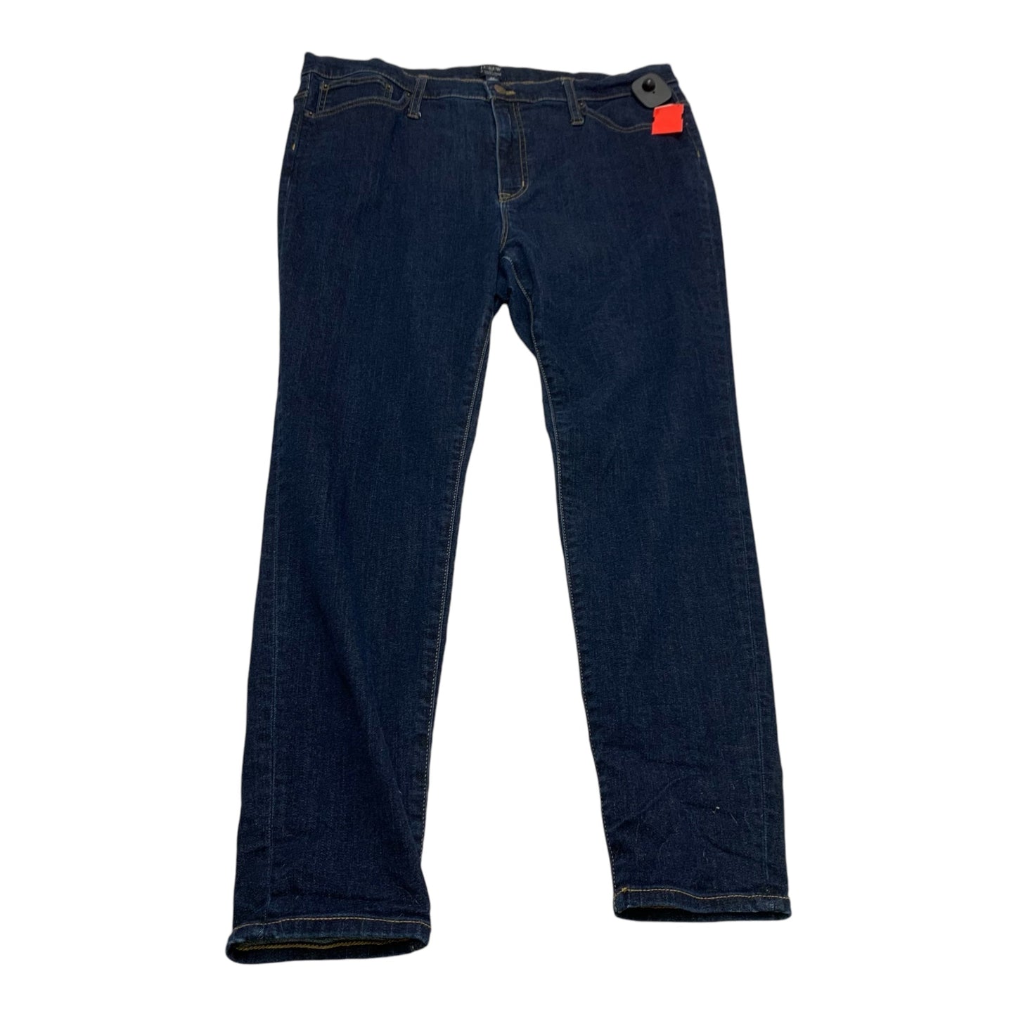 Jeans Skinny By J. Crew In Blue Denim, Size: 16