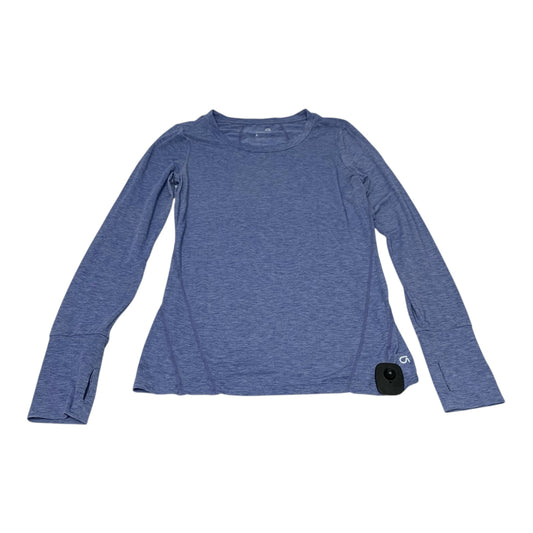 Athletic Top Long Sleeve Crewneck By Gapfit In Blue, Size: S