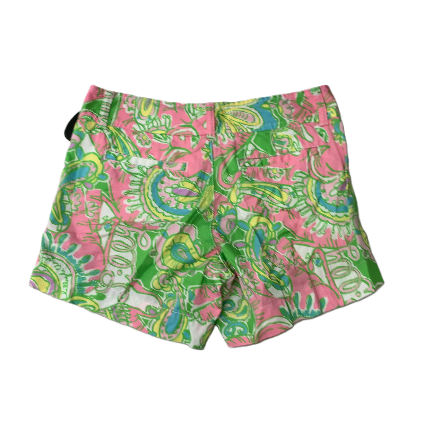 Green & Pink  Shorts Designer By Lilly Pulitzer  Size: 00