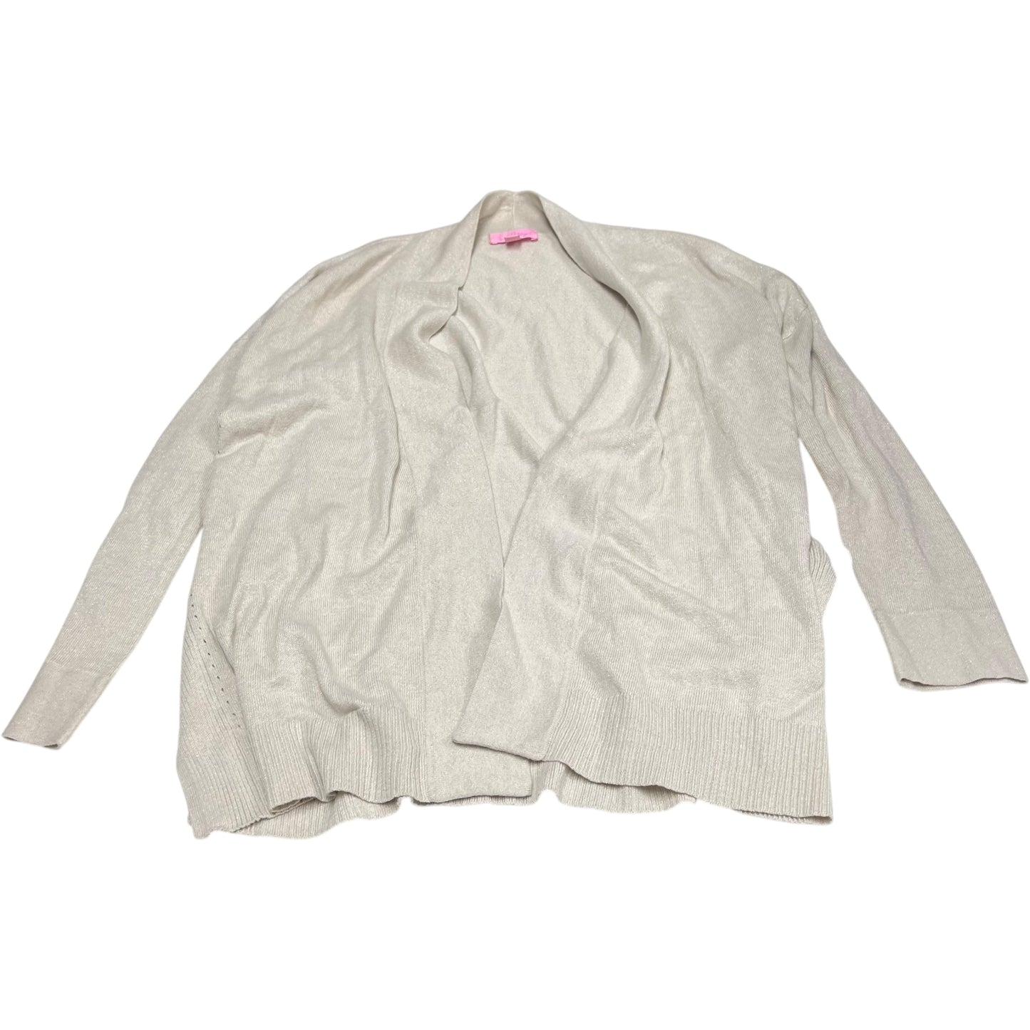 Cardigan Designer By Lilly Pulitzer In Cream, Size: S