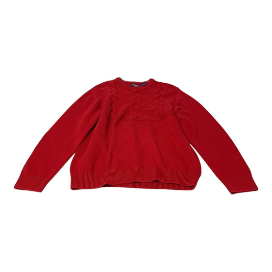 Sweater By Chaps In Red, Size: Xl