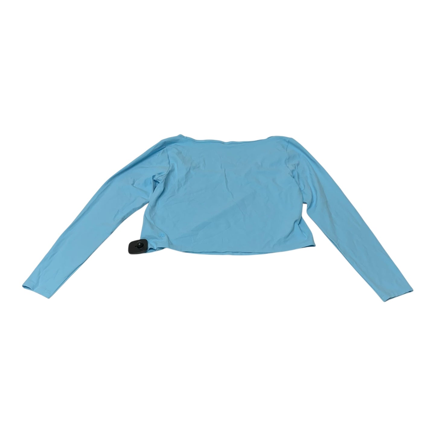 Athletic Top Long Sleeve Crewneck By All In Motion In Blue, Size: Xl