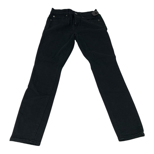 Jeans Skinny By Express In Black Denim, Size: 4