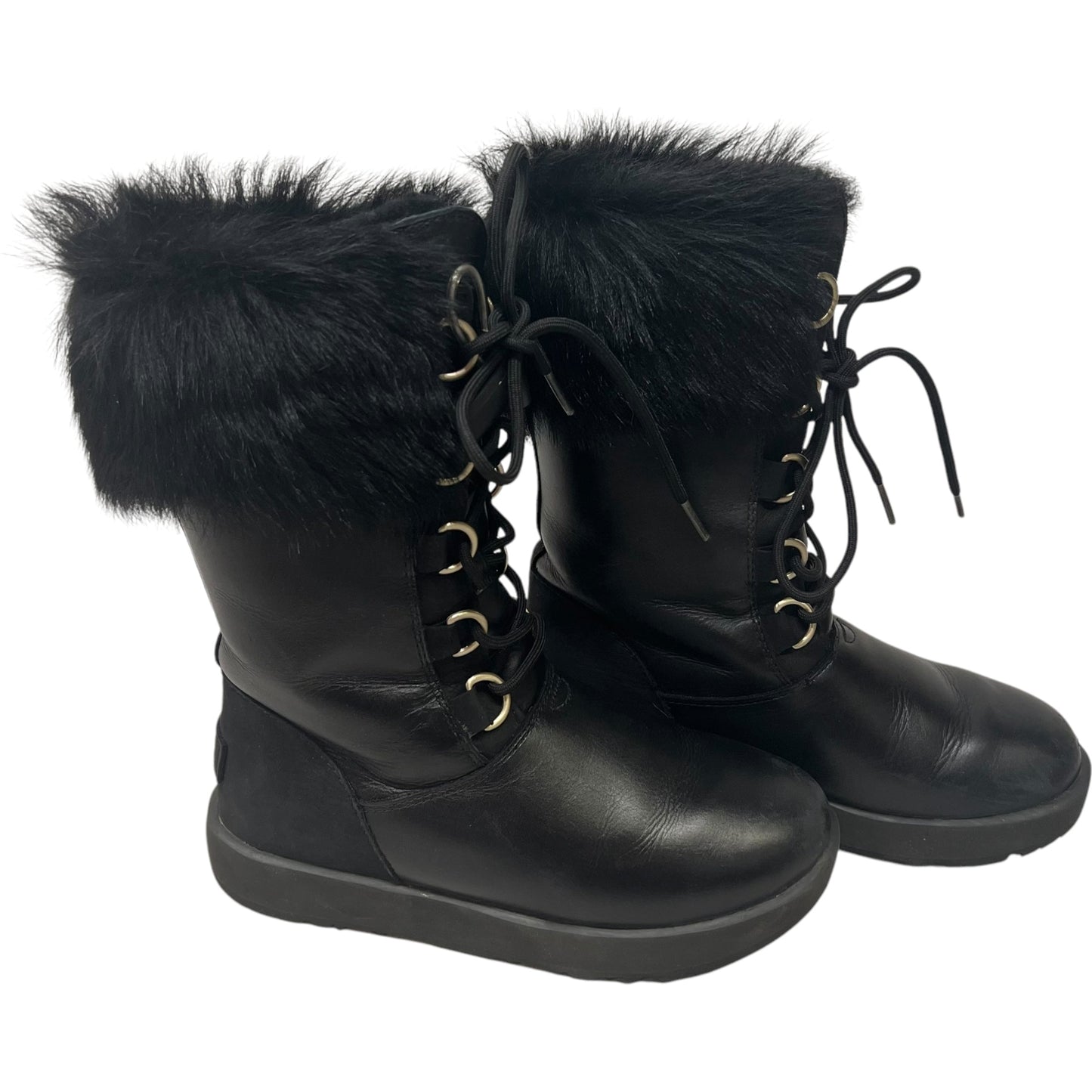 Boots Designer By Ugg In Black, Size: 7