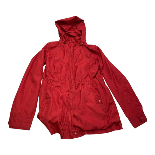 Coat Raincoat By A New Day In Red, Size: M