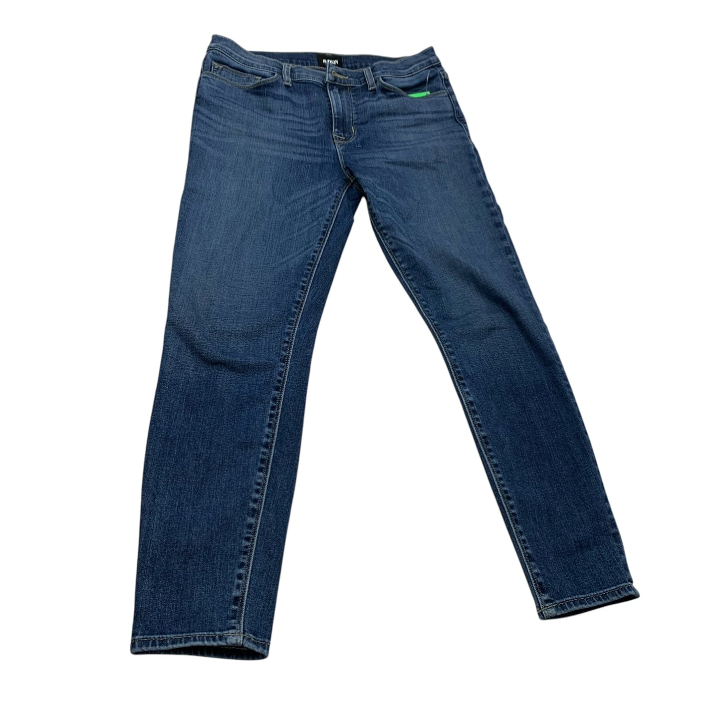 Jeans Skinny By Hudson In Blue Denim, Size: 6