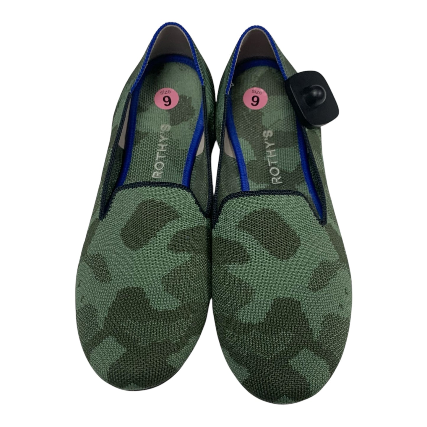 Shoes Flats By Rothys In Green, Size: 9