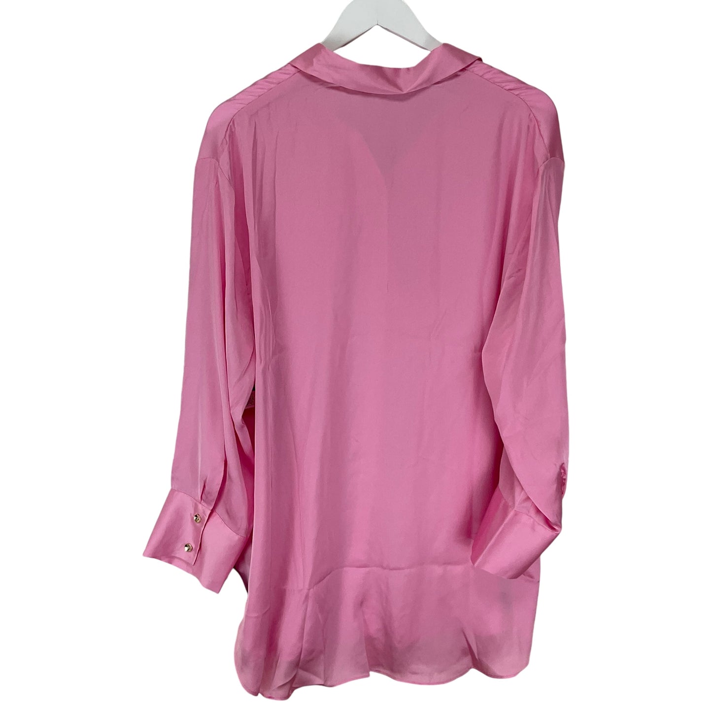 BLOUSE LS CATO in PINK, Size: PETITE   XL