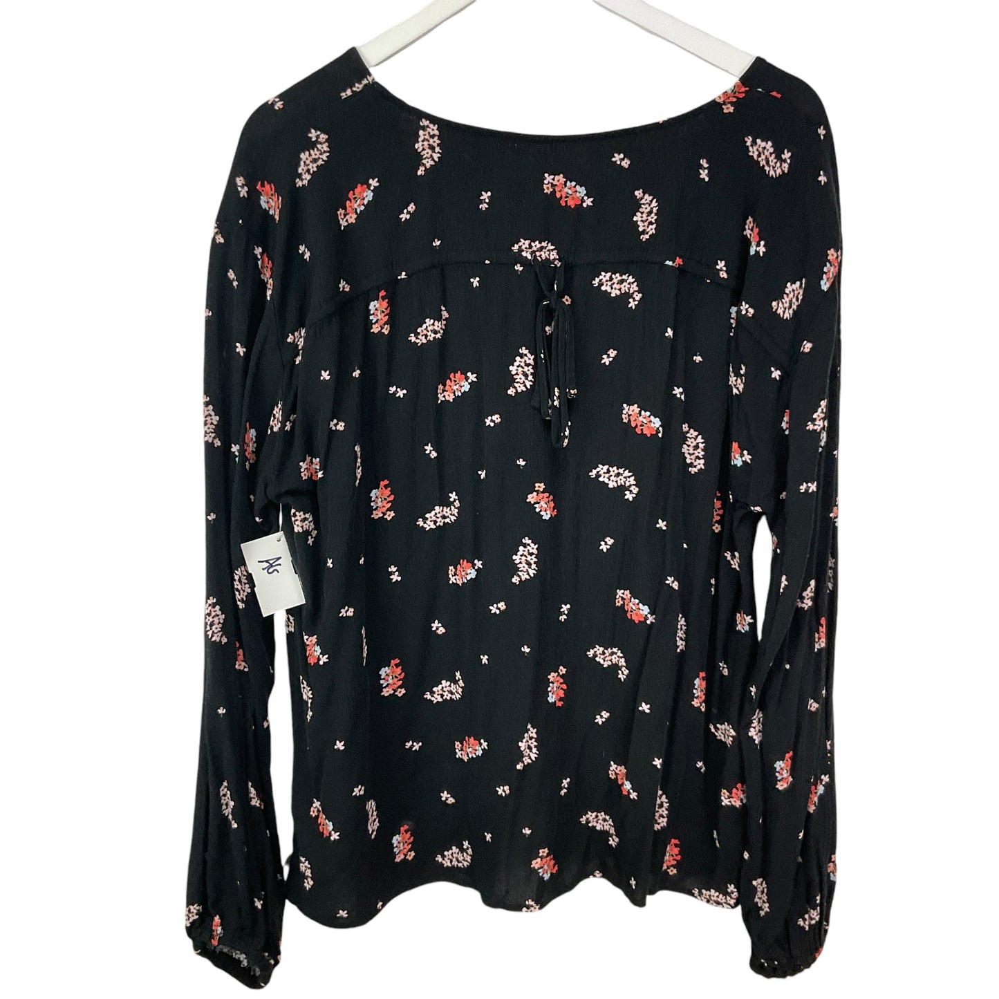 Top Long Sleeve By A New Day In Black, Size: L