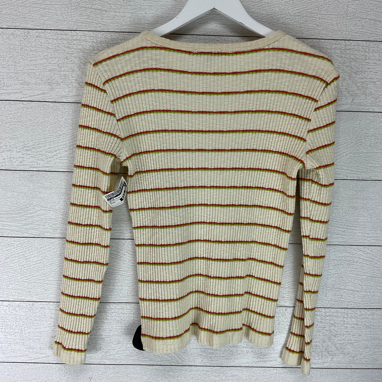 Top Long Sleeve By J. Crew In Striped Pattern, Size: M