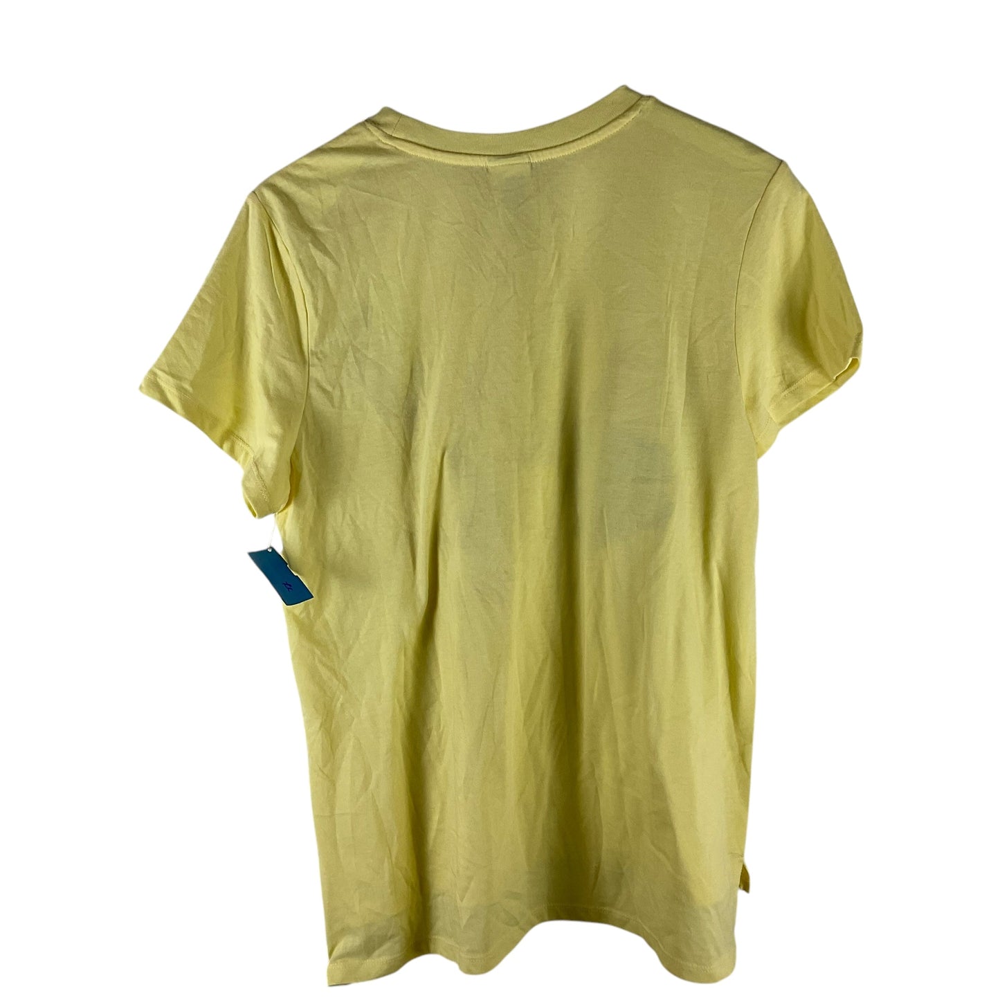 Top Short Sleeve Basic By Disney Store In Yellow, Size: L