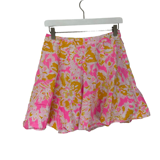 Pink Skirt Designer Lilly Pulitzer, Size 2