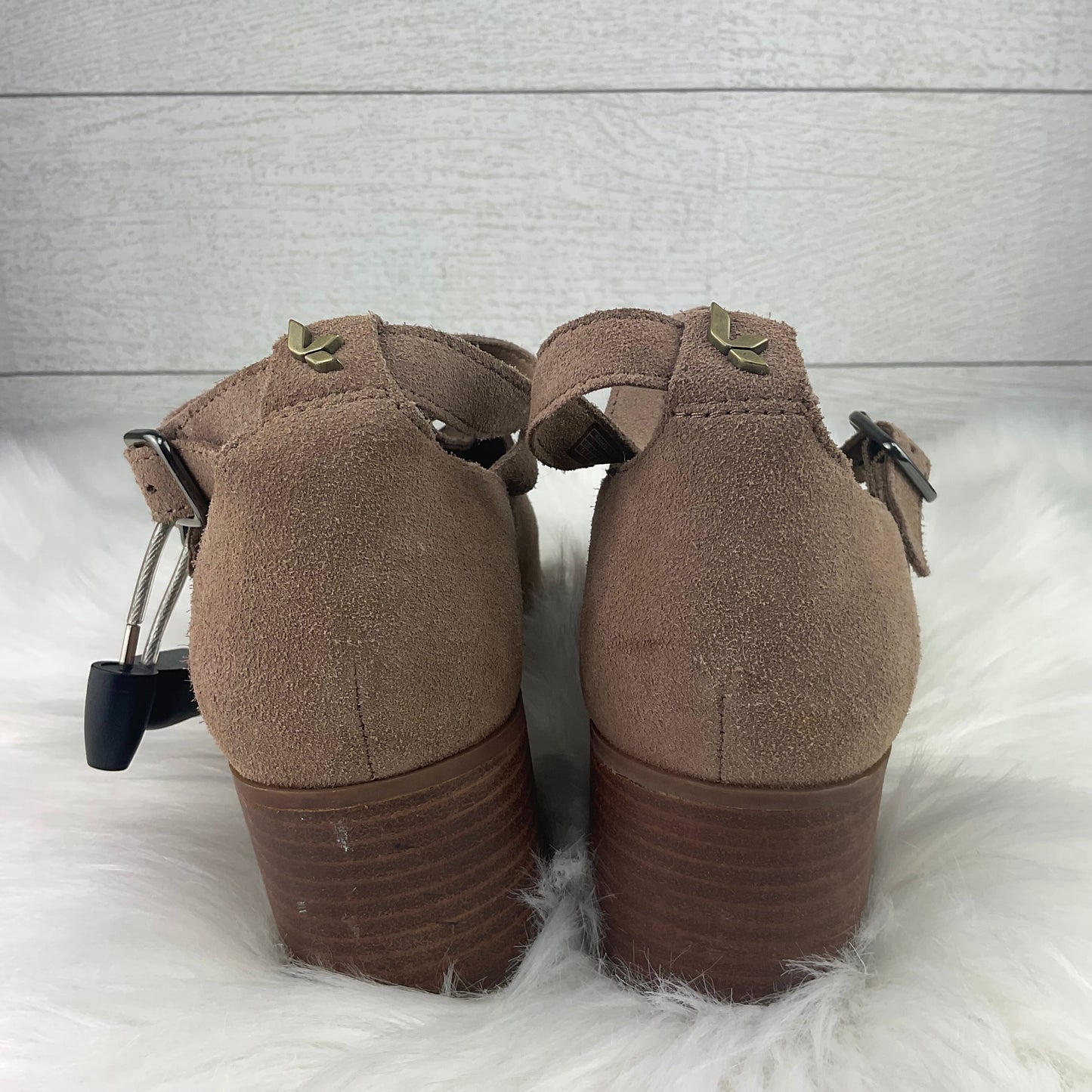 Shoes Heels Platform By Ugg In Tan, Size: 7.5