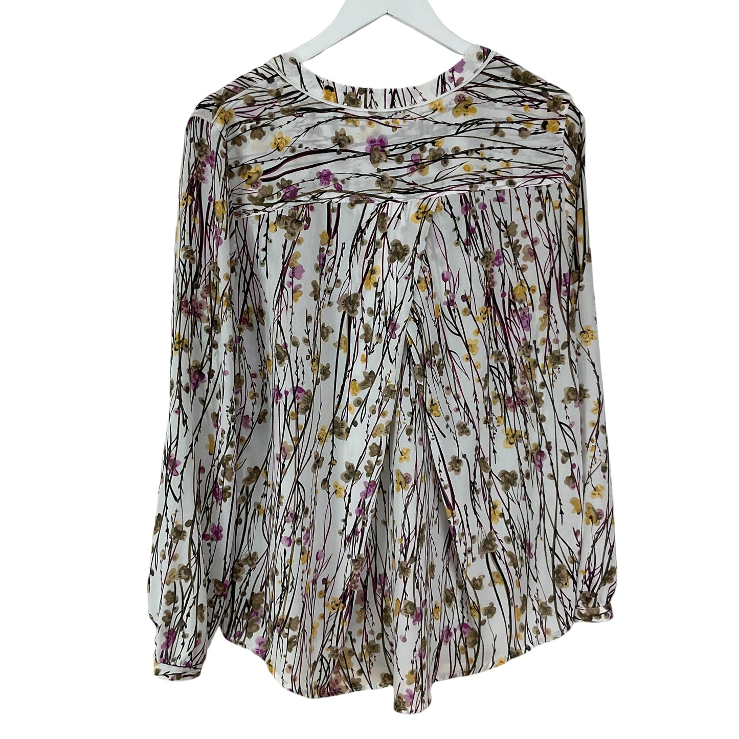 Top Long Sleeve By Liz Claiborne In Purple, Size: L