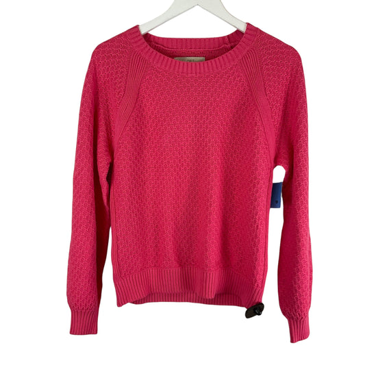 Sweater By Loft In Pink, Size: M