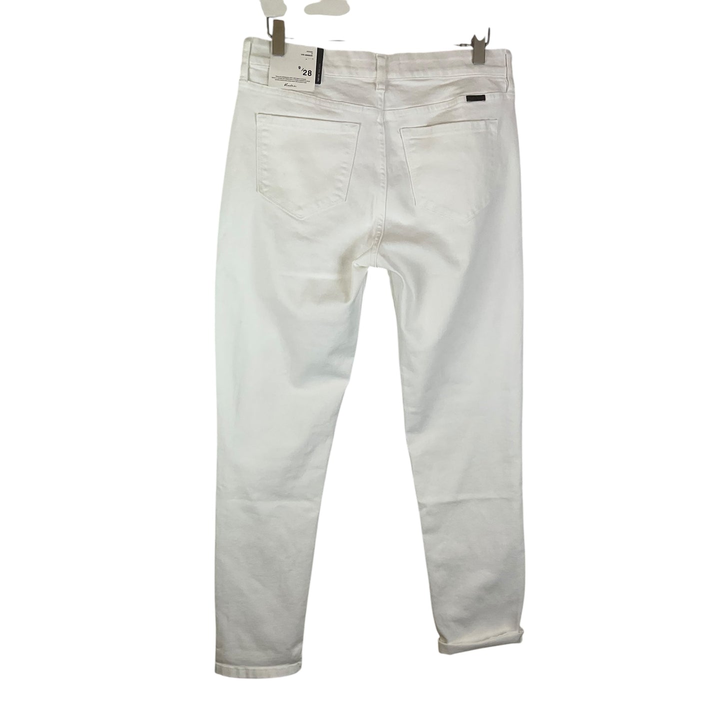 Jeans Skinny By Kancan In White Denim, Size: 6