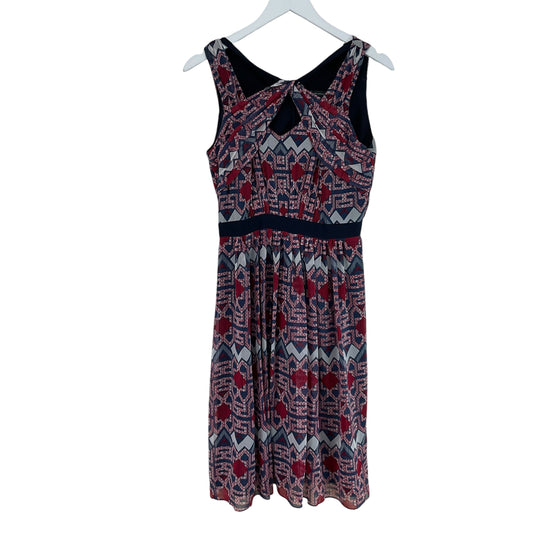 Dress Casual Midi By Adrianna Papell In Red, Size: 4