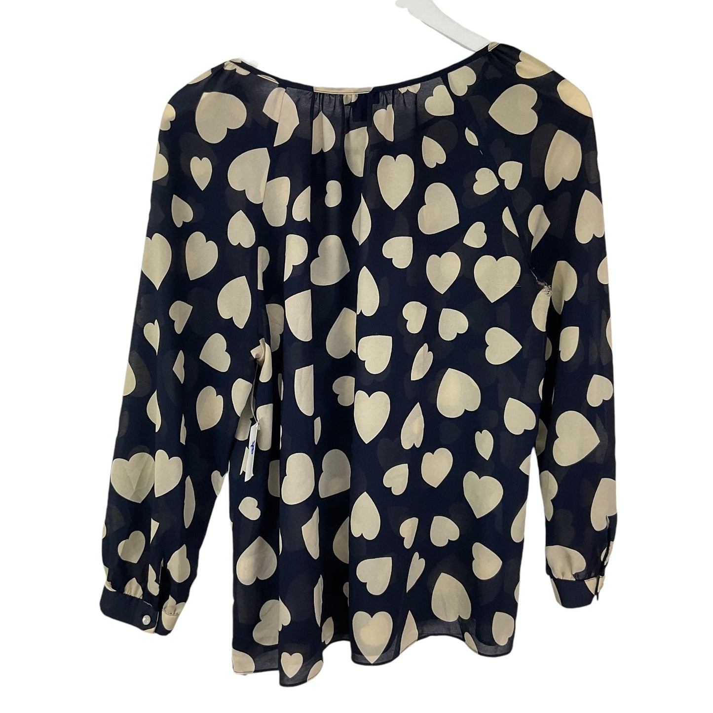 Top Long Sleeve By J. Crew In Navy, Size: M