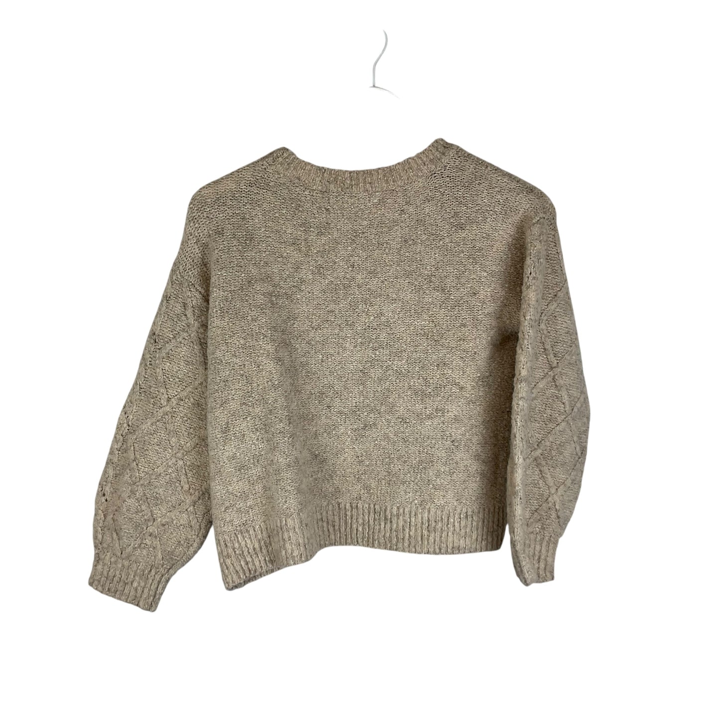 Sweater By Lucky Brand In Cream, Size: S