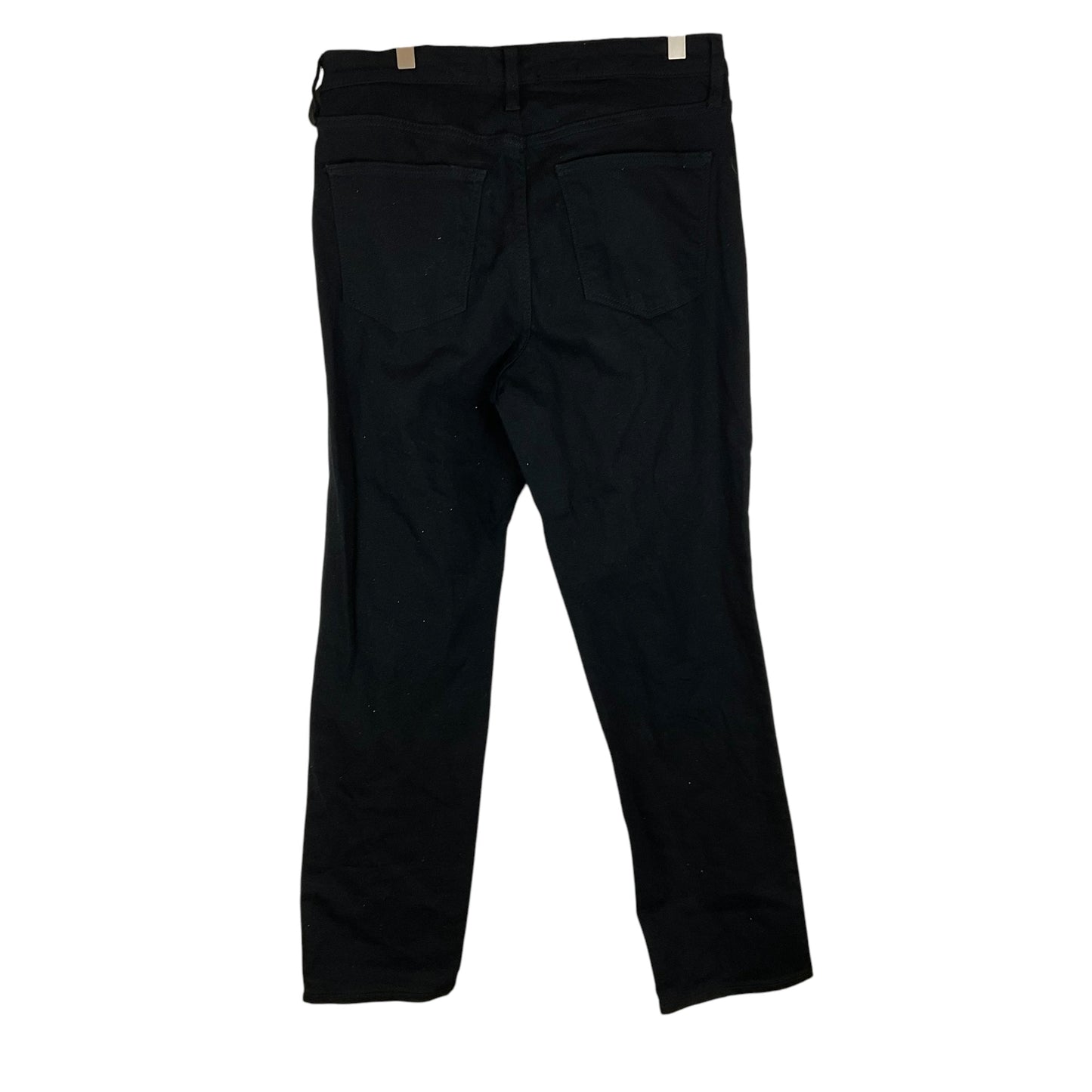 Jeans Straight By Universal Thread In Black Denim, Size: 10