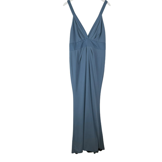 Dress Casual Maxi By Vera Wang In Blue, Size: 12