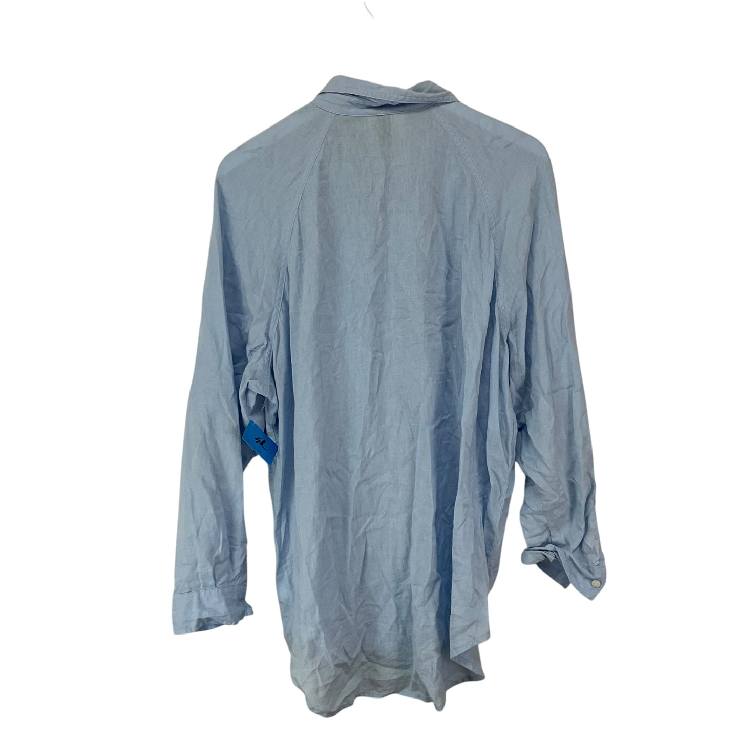 Top Long Sleeve By Universal Thread In Blue, Size: L