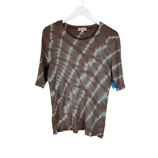 Top Long Sleeve By Michael Stars In Brown, Size: Xl