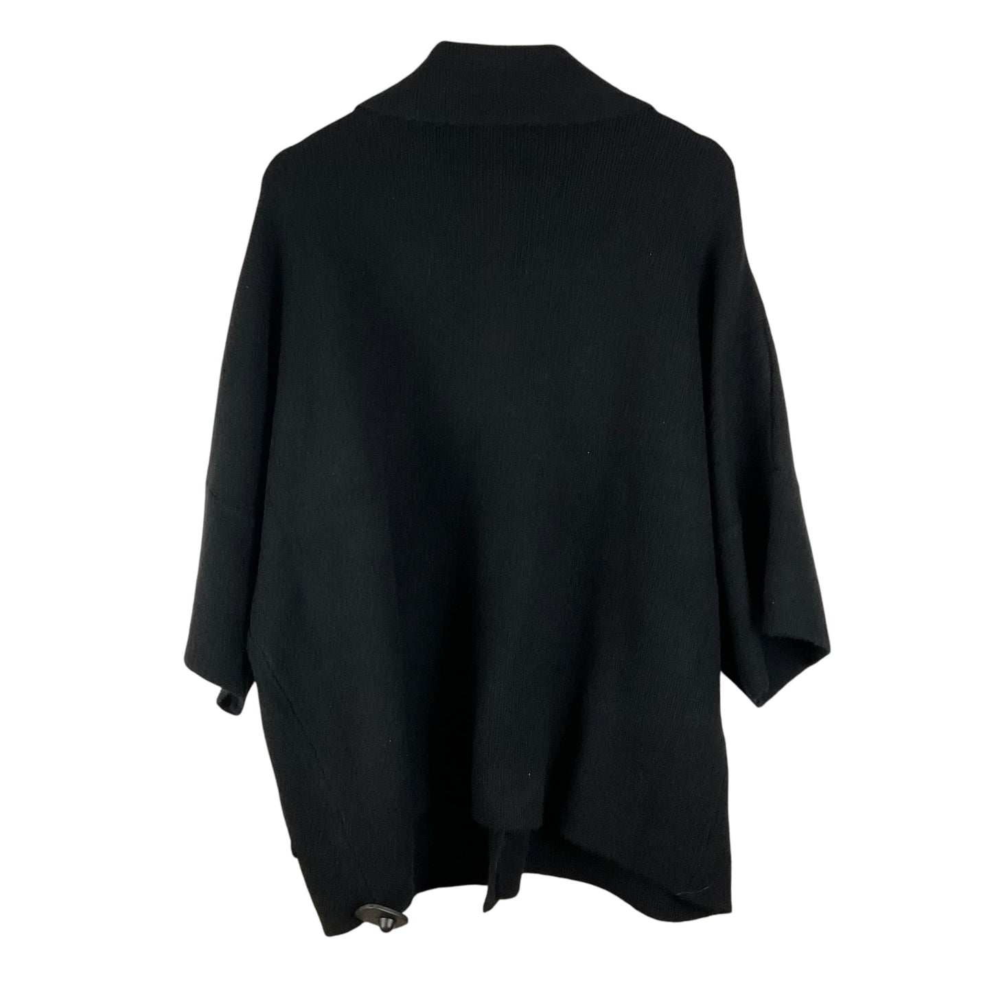 Cardigan By Tahari By Arthur Levine In Black, Size: 1x