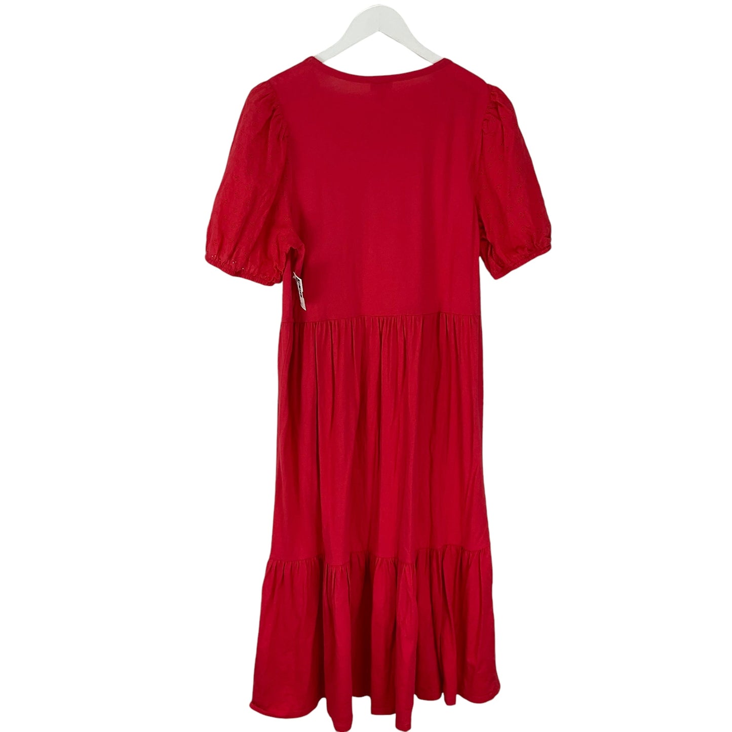 Dress Casual Maxi By J. Crew In Red, Size: L