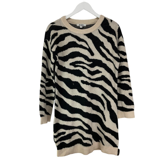 Sweater By Bb Dakota In Black & Cream, Size: M