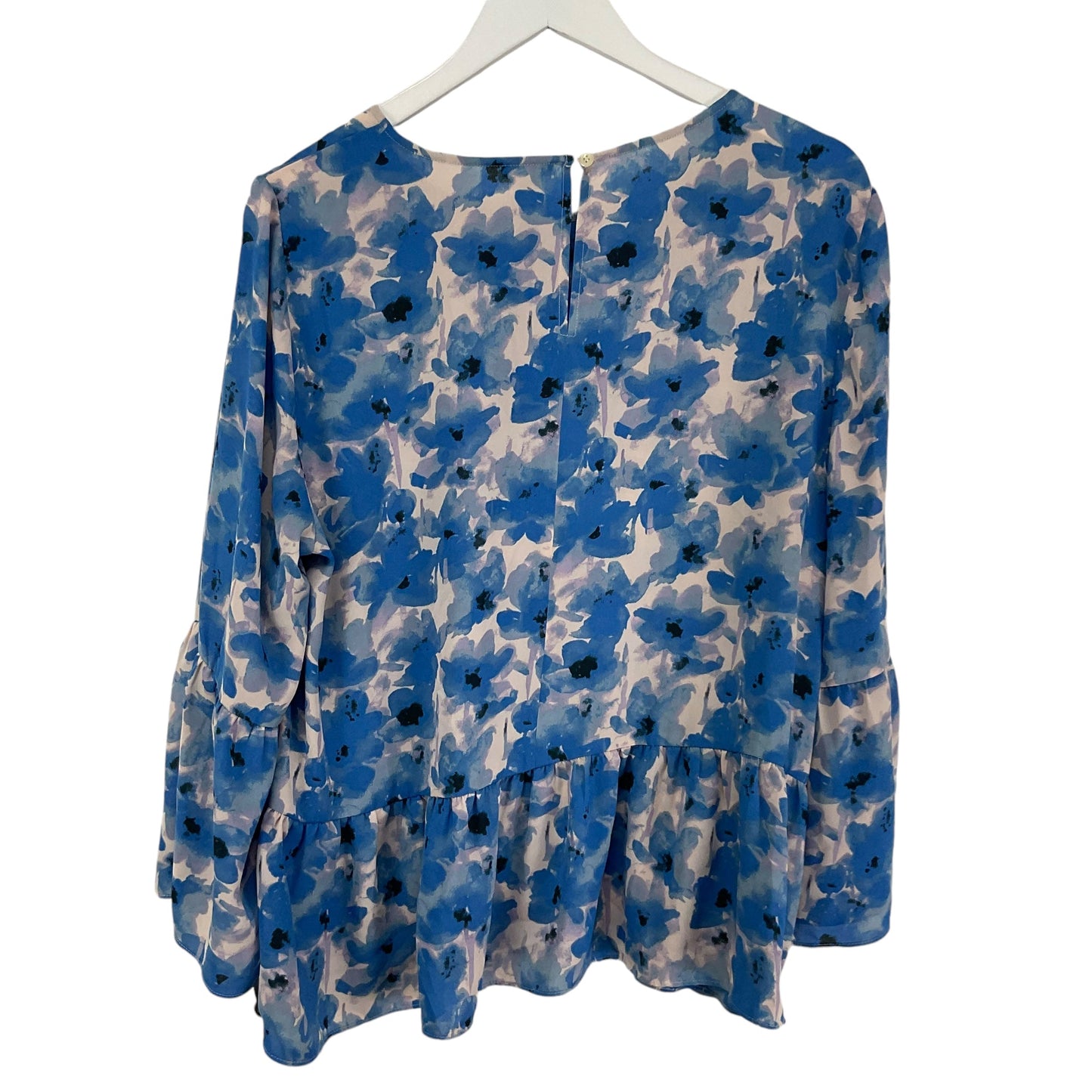 Top Long Sleeve By J. Crew In Blue, Size: Xl