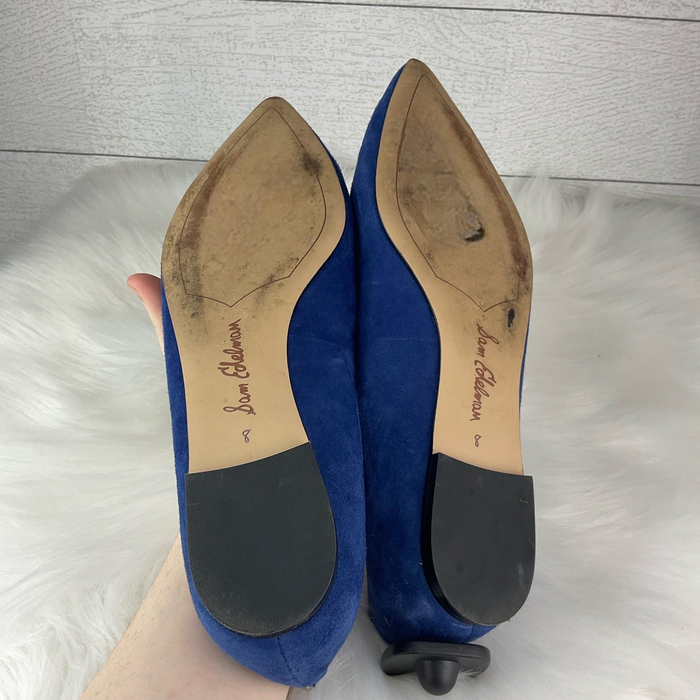 Shoes Flats By Sam Edelman In Blue, Size: 8