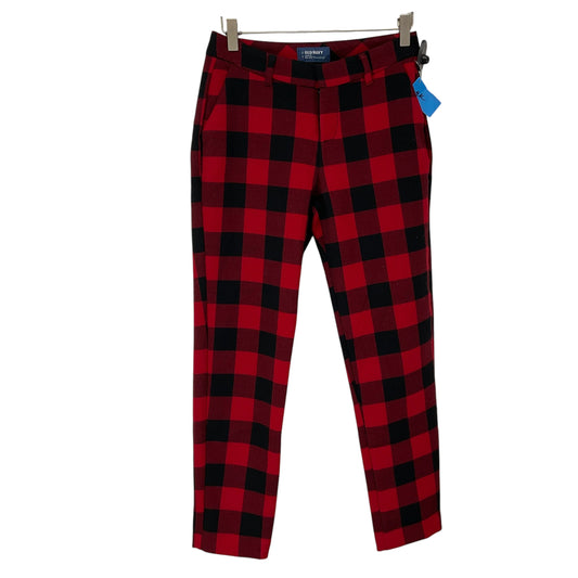 Pants Other By Old Navy In Plaid Pattern, Size: 0