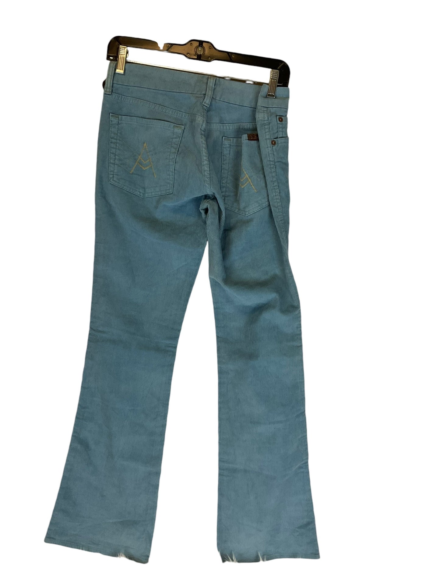 Pants Designer By 7 For All Mankind In Blue, Size: 8