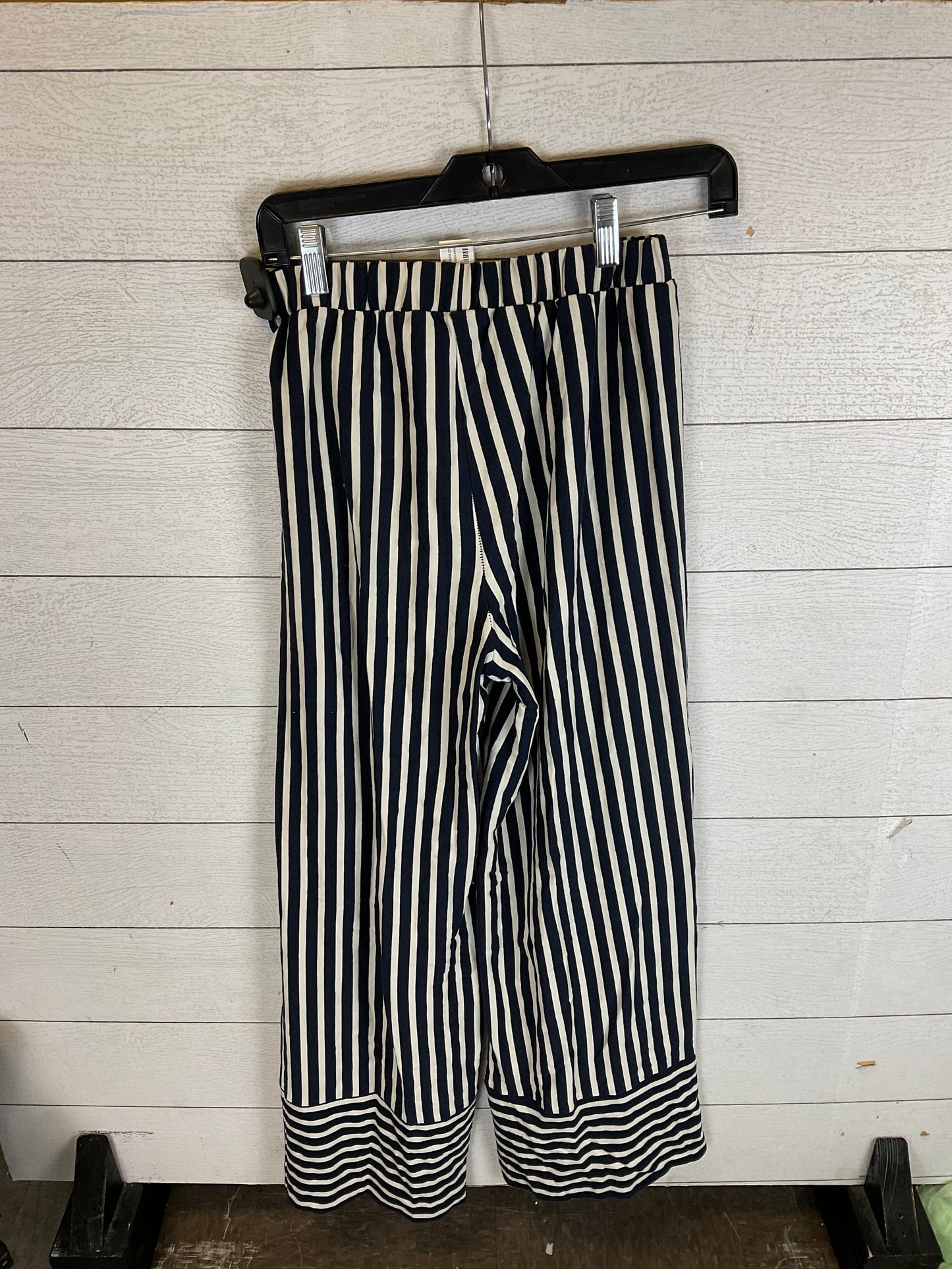 Blue Pants Wide Leg Zara, Size M