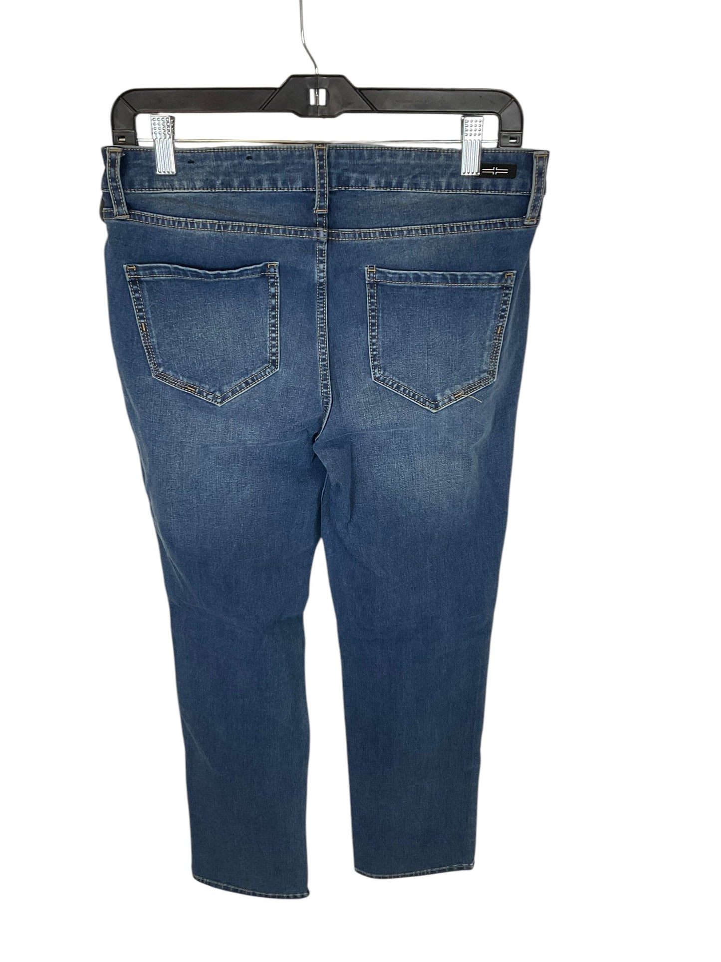 Jeans Designer By Liverpool In Blue Denim, Size: 10