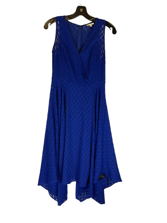 Dress Designer By Shosanna In Blue, Size: S