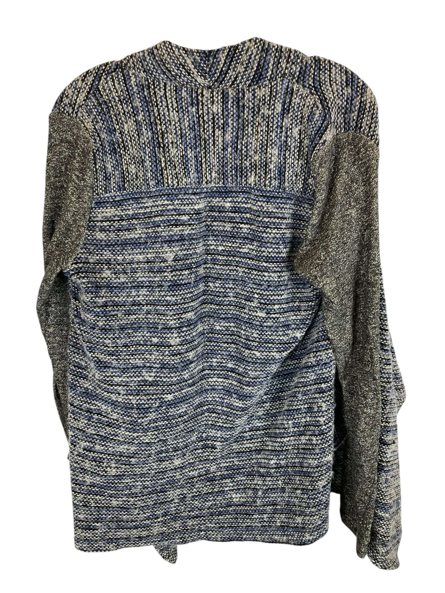 Sweater Cardigan By Lucky Brand In Blue, Size: M