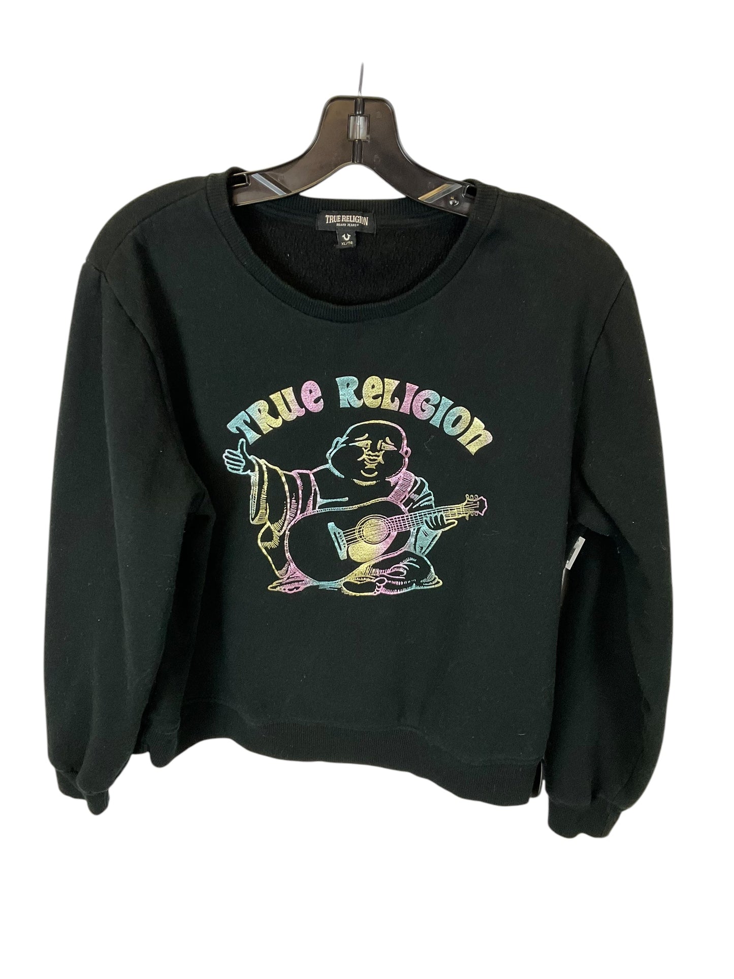 Sweatshirt Designer By True Religion In Black, Size: Xl