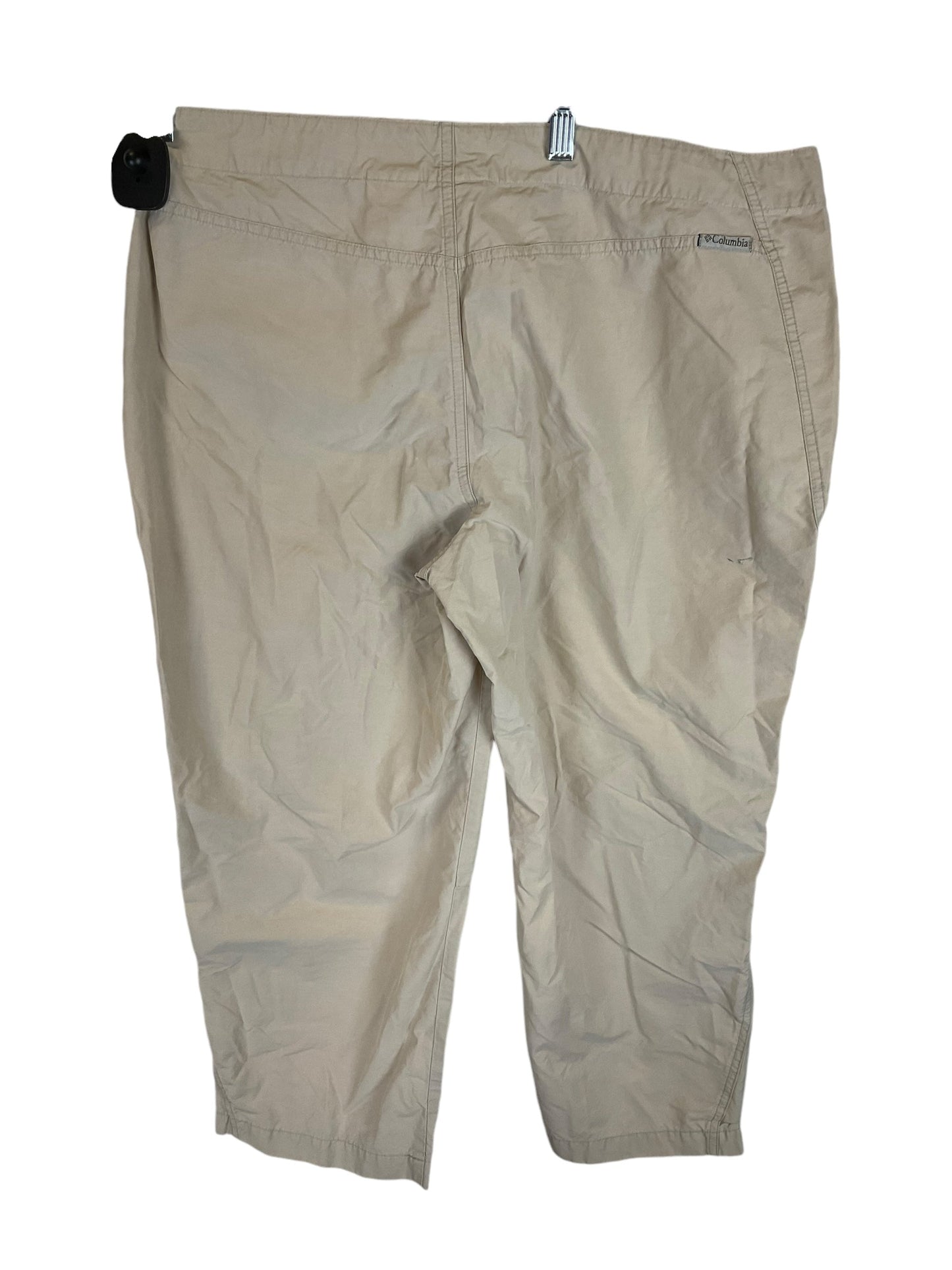 Athletic Pants By Columbia In Tan, Size: L